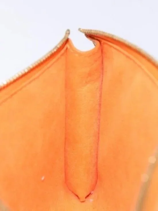 LOUIS VUITTON Epi Pochette Accessoires Pouch Orange Mandarin M5294H Auth 141495A - Picture 14 of 16